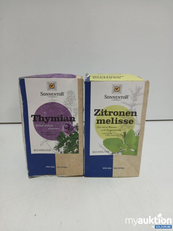 Artikel Nr. 460788: Sonnentor Tee div. Sorten 2x21,6g