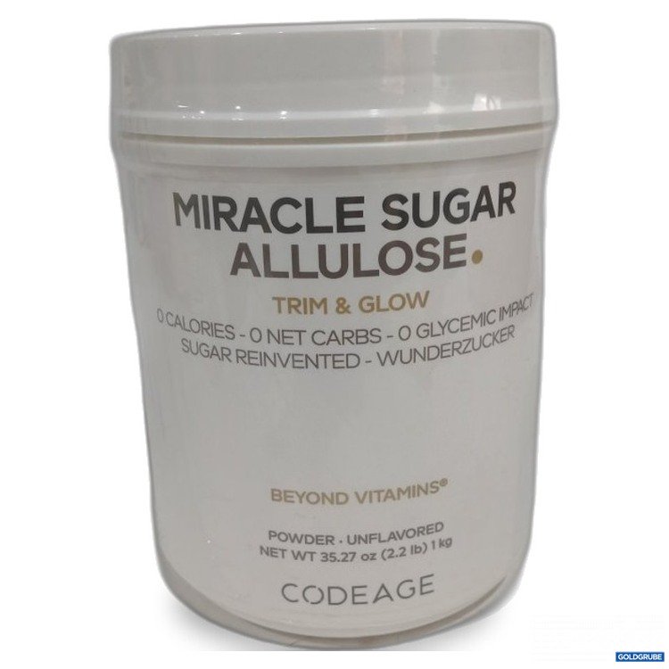 Artikel Nr. 465788: Codeage Miracle Sugar Allulose Pulver 1 kg