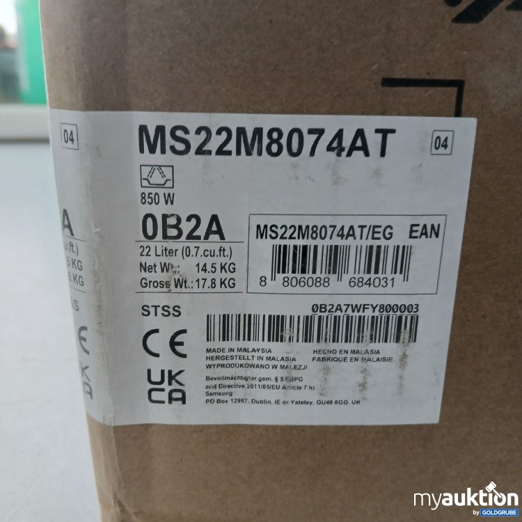 Artikel Nr. 524788: Samsung Microwave Oven  MS22M807AT
