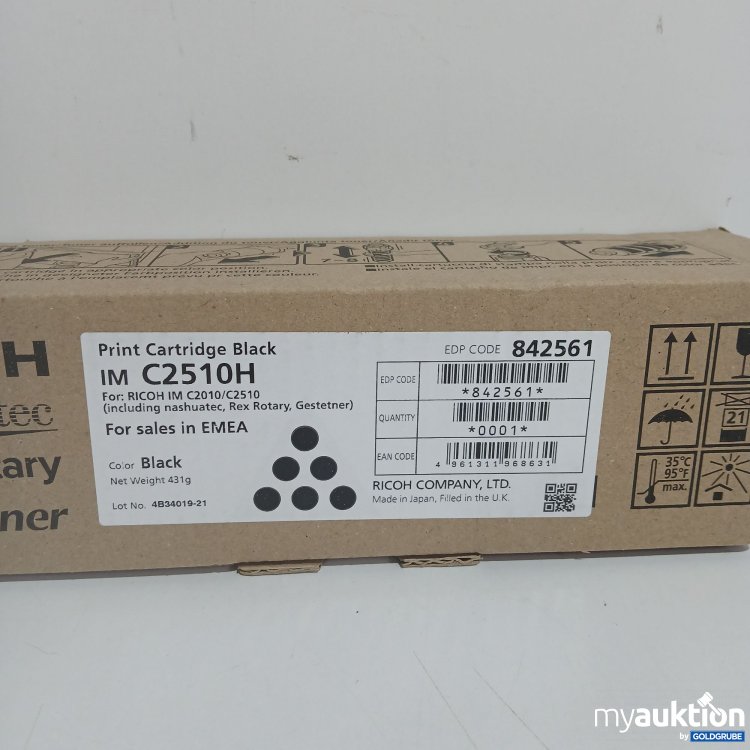Artikel Nr. 824788: Ricoh Print Cartridge Black IM C2510H