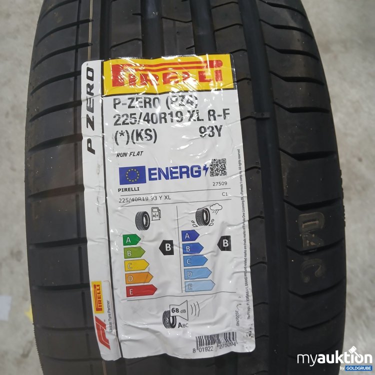 Artikel Nr. 833788 Artikel Nr. 833788: Pirelli P Zero Reifen 225/40 R19 93Y