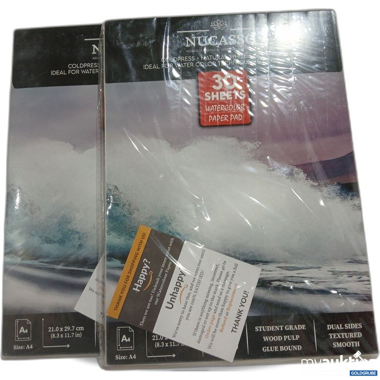 Artikel Nr. 878788: Nucasso Watercolor Paper Pad 30Sheets A4