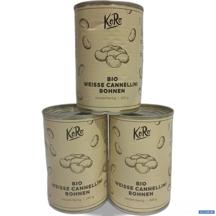 Artikel Nr. 891788: KoRo Bio weiße Cannellini Bohnen je 240g 