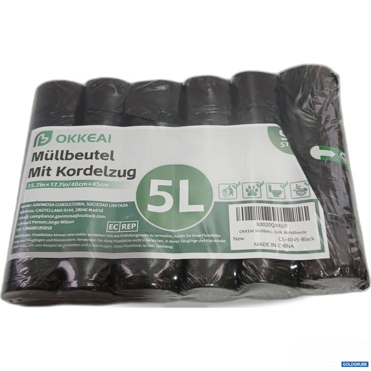 Artikel Nr. 967788: Okkeai Müllbeutel 5l 90stk