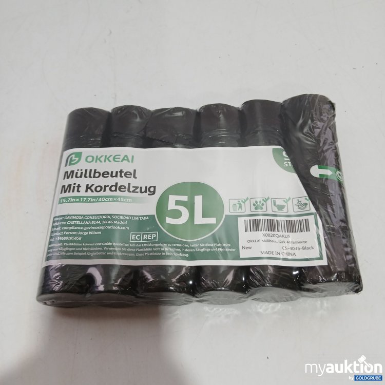 Artikel Nr. 967788: Okkeai Müllbeutel 5l 90stk