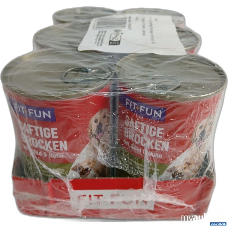 Artikel Nr. 990788 Artikel Nr. 990788: FIT+FUN Saftige Brocken mit Wild und Huhn 6x je 415g