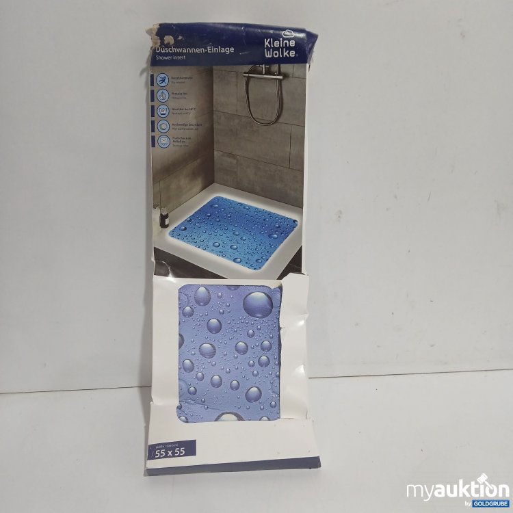 Artikel Nr. 441789: Kleine Wolke Duschwannen Einlage blau 55x55cm 