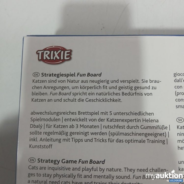 Artikel Nr. 446789: TRIXIE Strategie-Spiel Fun Board