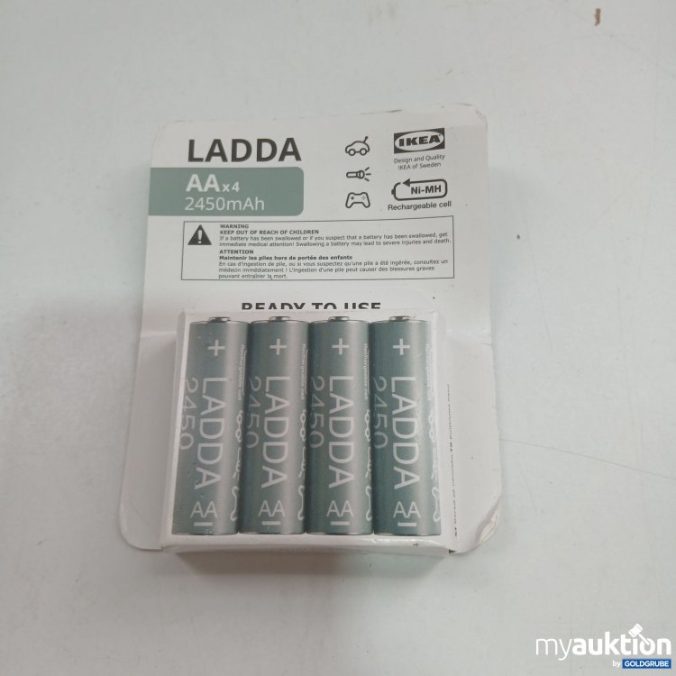 Artikel Nr. 843789 Artikel Nr. 843789: Ikea Ladda AA 4 Batterien