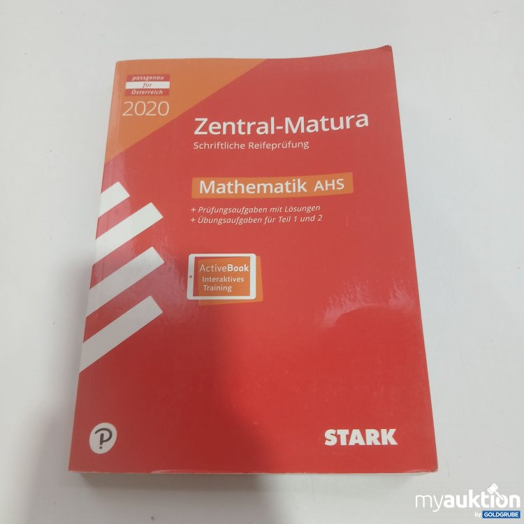 Artikel Nr. 845789 Artikel Nr. 845789: Zentral-Matura Mathematik AHS 2020