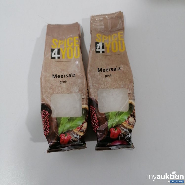 Artikel Nr. 914789: 2Stk Spice4you Meersalz grob 100g