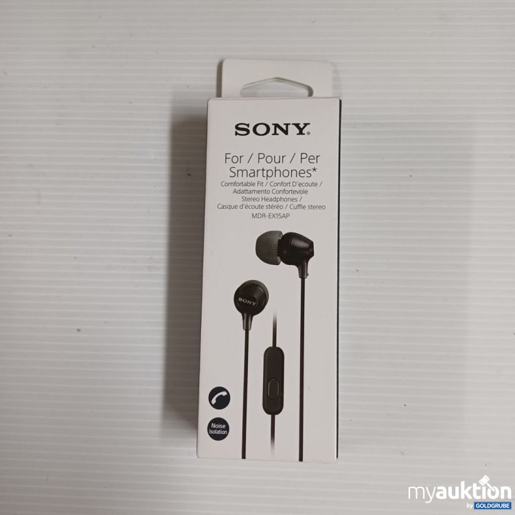 Artikel Nr. 921789: Sony MDR-EX15AP Stereo Kopfhörer