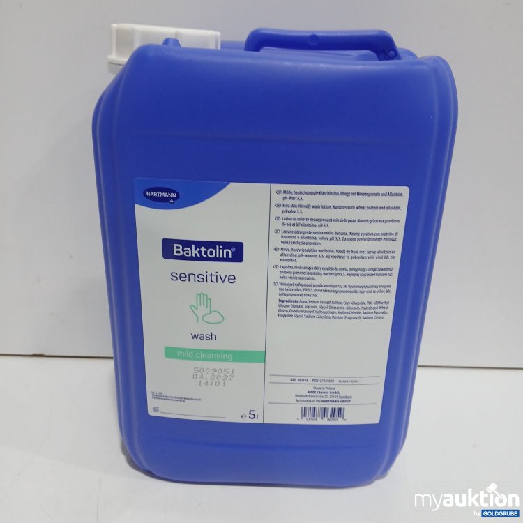 Artikel Nr. 950789: Baktolin Sensitive mild Handwaschmittel 5 Liter 