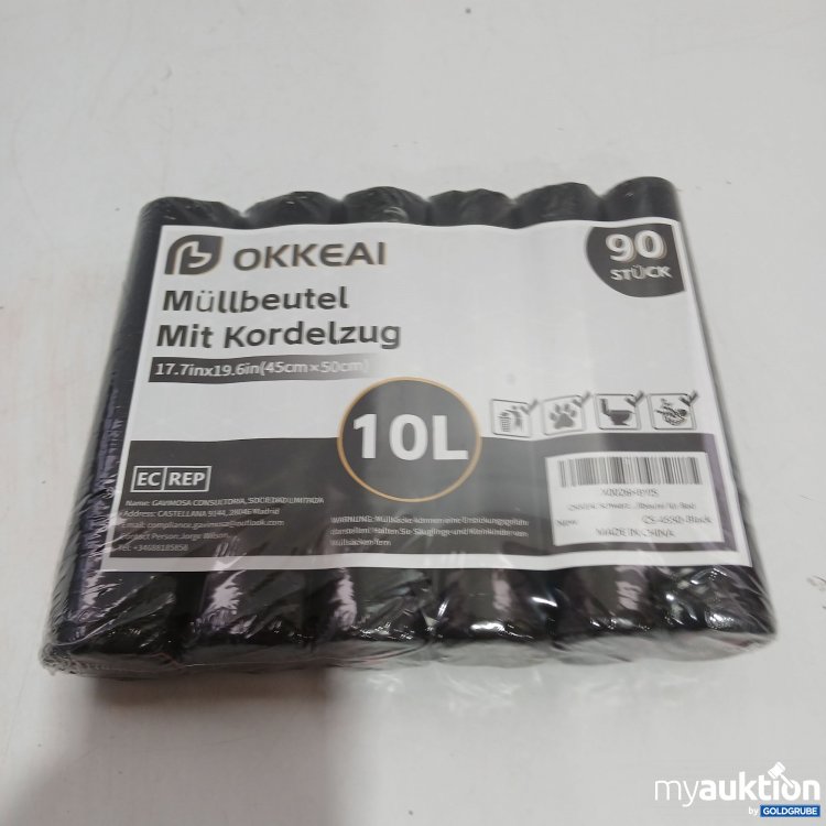 Artikel Nr. 967789: Okkeai Müllbeutel 10l 90stk