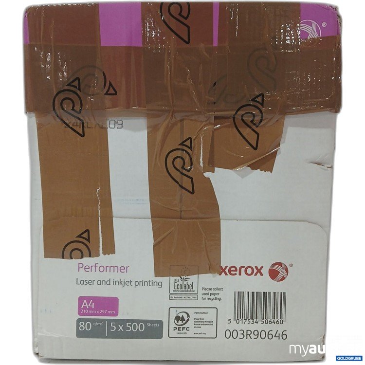 Artikel Nr. 976789: Xerox Performer Druckerpapier, 5×500 Blatt, DIN A4, Art.No. 506460 