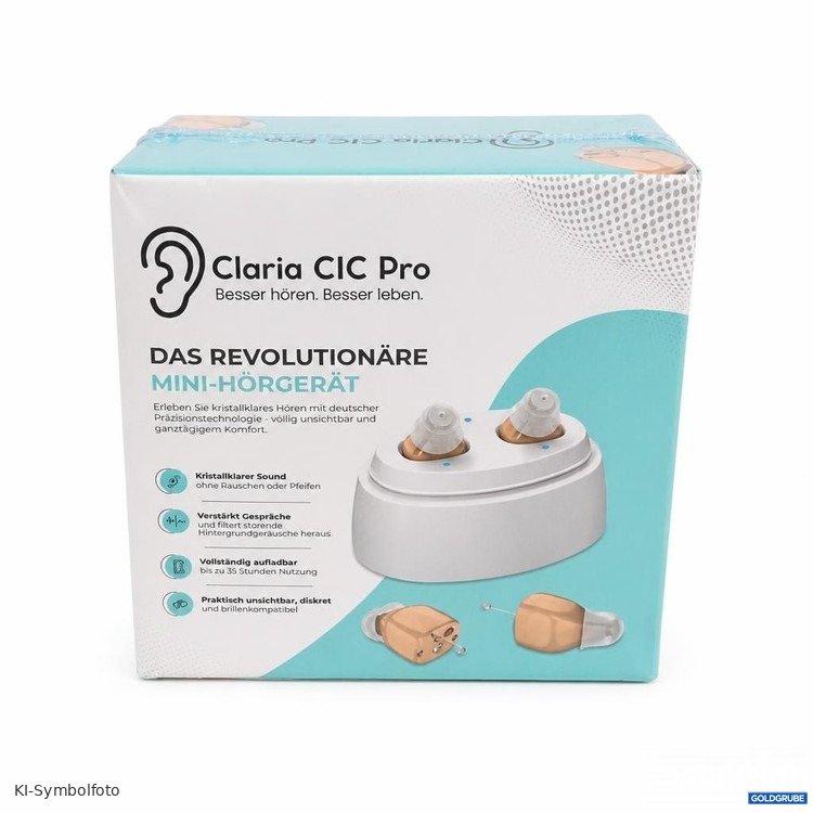 Artikel Nr. 466790 Artikel Nr. 466790: Claria CIC Pro Mini-Hörgerät