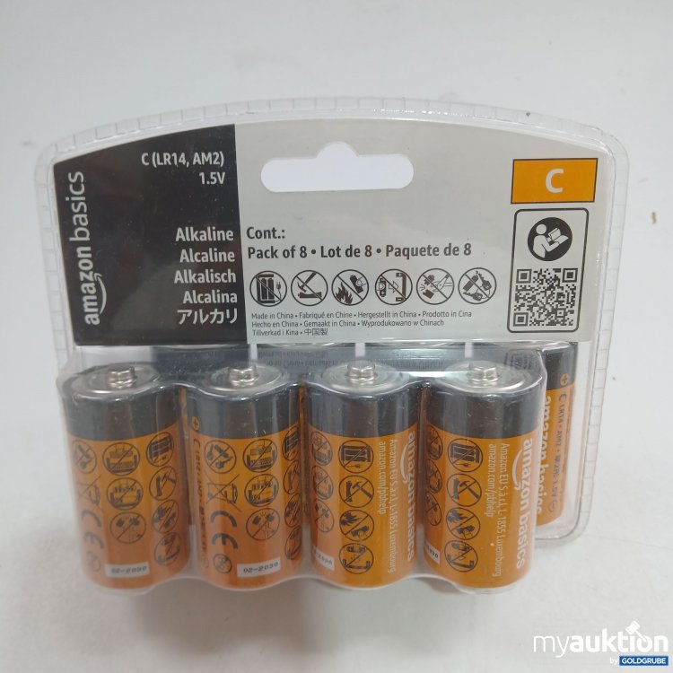 Artikel Nr. 843790 Artikel Nr. 843790: Amazon Basics Alkaline C 8 Stück
