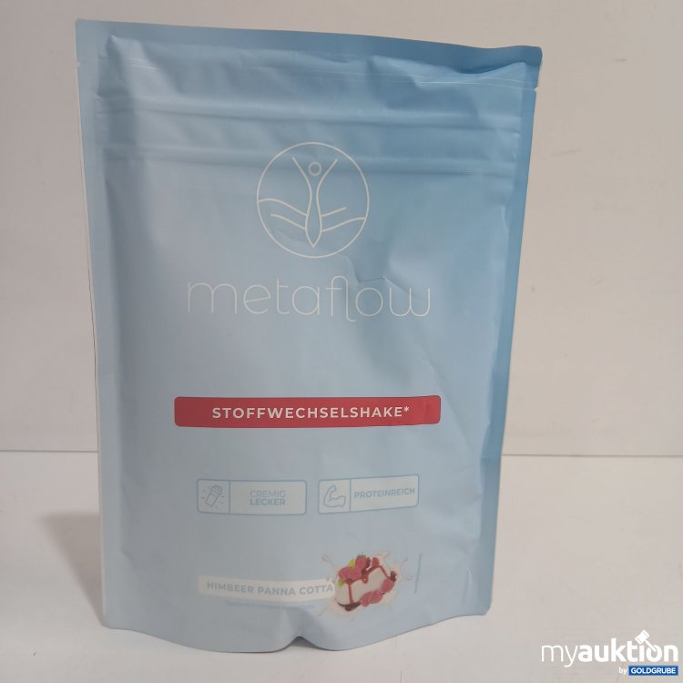 Artikel Nr. 868790: Metaflow Stoffwechselshake Himbeer Panna Cotta 450g