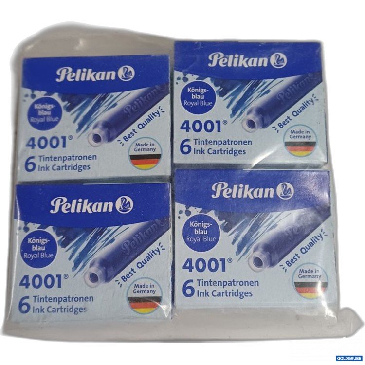 Artikel Nr. 922790: Pelikan 4001 Tintenpatronen Royal Blue 6 Stk.