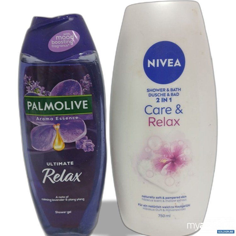 Artikel Nr. 953790: Palmolive Ultimate Relax 500ml 
Duschgel NIVEA Care & Relax 2 in 1 750 ml