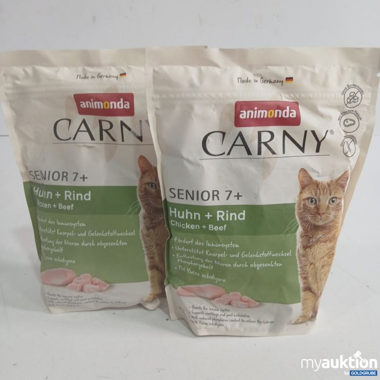 Artikel Nr. 973790: animonda CARNY Huhn + Rind Senior 7+ je 350g