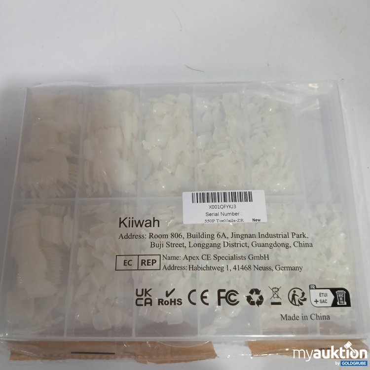 Artikel Nr. 361791 Artikel Nr. 361791: Kiiwah Kunstfußnägel Set X001QFYKJ3