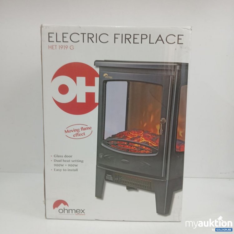 Artikel Nr. 446791: OH Electric Fireplace HET 1919 G1800W