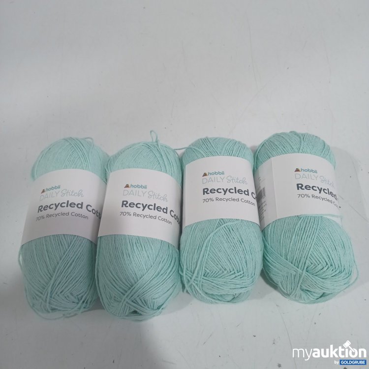 Artikel Nr. 464791 Artikel Nr. 464791: hobbii Daily Stitch Recycled Cotton hellblau-mint 4Stk