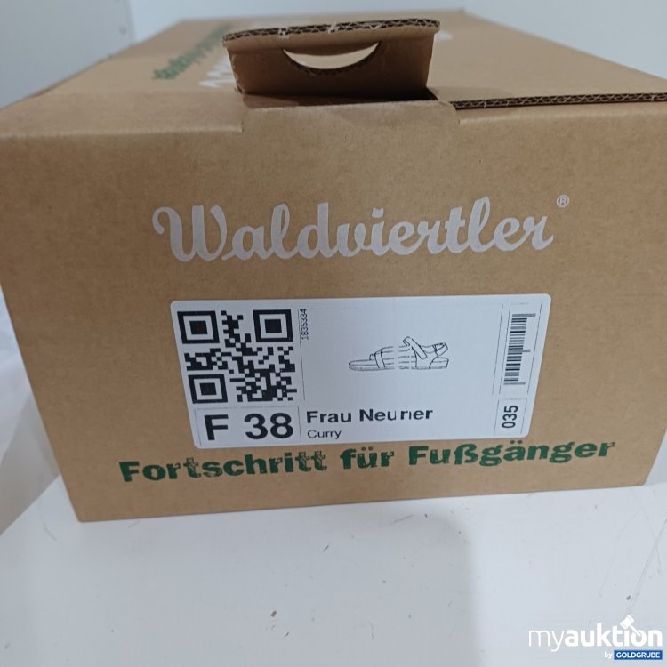 Artikel Nr. 469791: Waldviertler Sandalen Curry