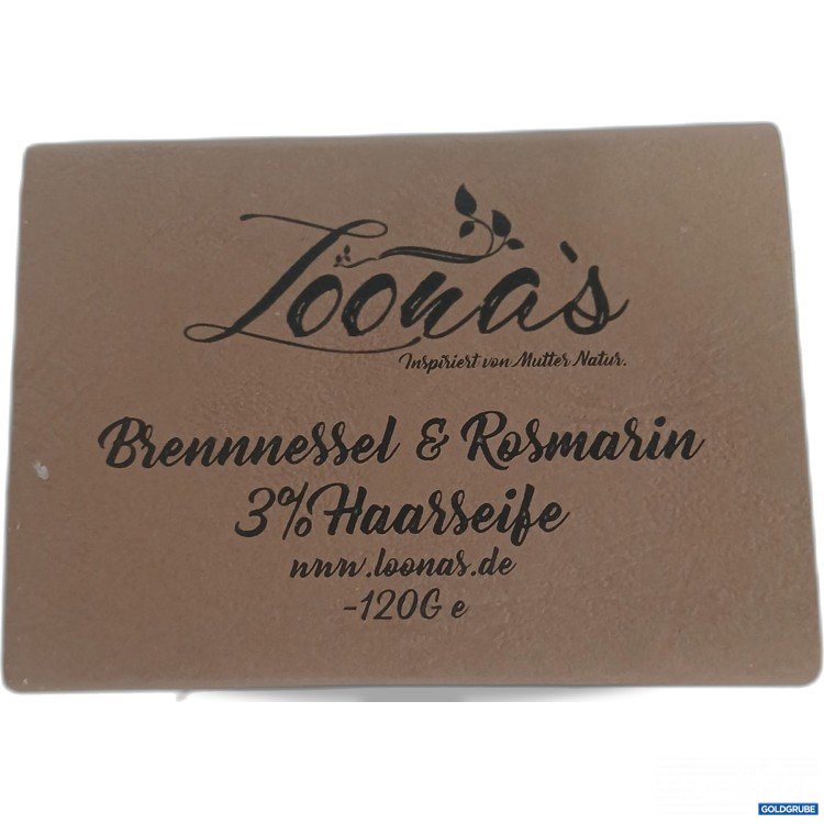 Artikel Nr. 525791: Loonas Brennnessel & Rosmarin 3% Haarseife 120g