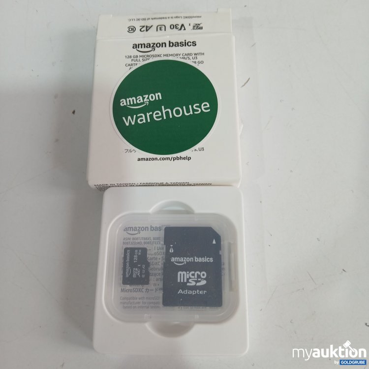 Artikel Nr. 846791 Artikel Nr. 846791: Amazon basics 128GB Microsdx Memory Card