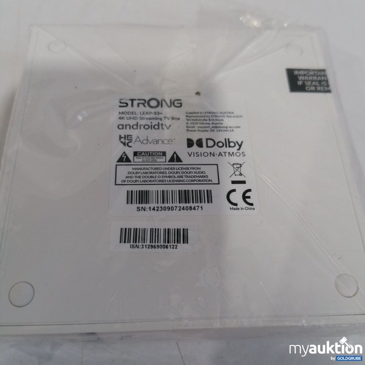 Artikel Nr. 859791 Artikel Nr. 859791: Strong Leap S3+ 4K. UHD Streaming TV Box