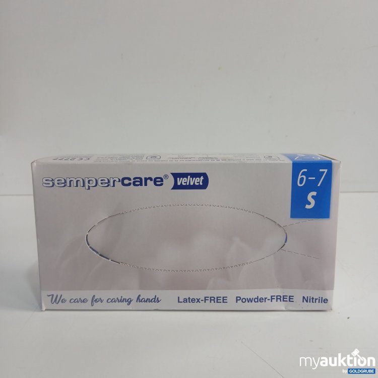 Artikel Nr. 861791: Semper care velvet Handschuhe 6-7 S 