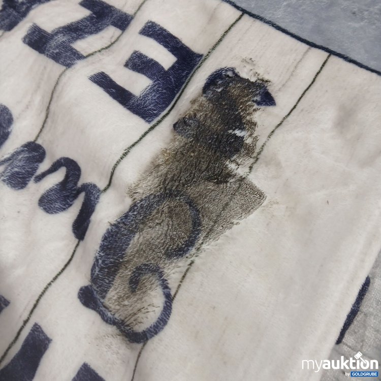 Artikel Nr. 910791: Kuscheldecke mit Aufschrift "an meinen Sohn...."