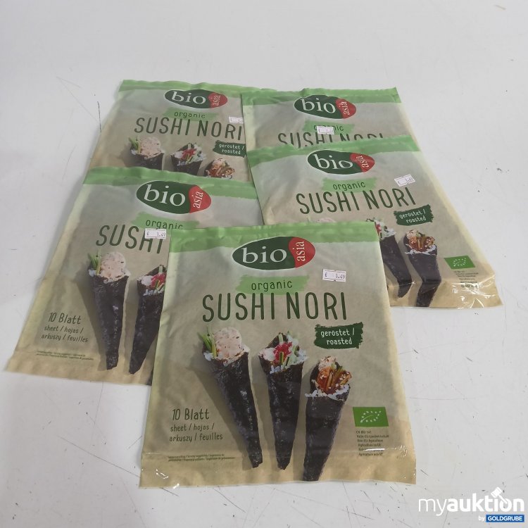 Artikel Nr. 939791 Artikel Nr. 939791: Bio asia organic Sushi Nori 10 Blatt