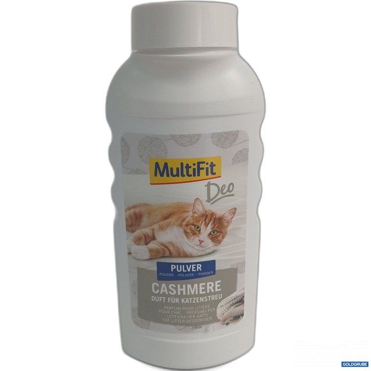 Artikel Nr. 957791: MultiFit Deo Cashmere Pulver Duft für Katzenstreu 750g 