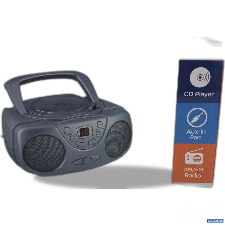 Artikel Nr. 967791: Boombox Tragbarer CD Player WJ-C608