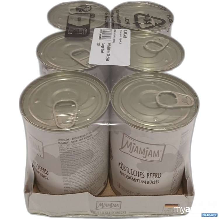 Artikel Nr. 971791: Mjamjam Pferd und Kürbis 6x400g 