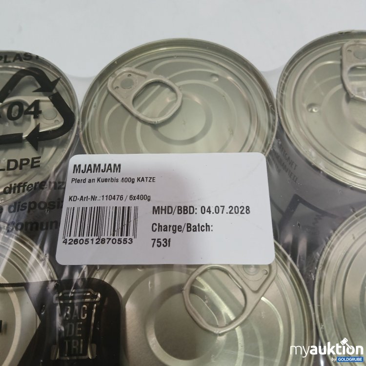 Artikel Nr. 971791: Mjamjam Pferd und Kürbis 6x400g 