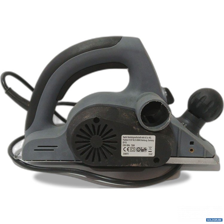 Artikel Nr. 976791 Artikel Nr. 976791: Saphir Elektischer Hobel tiefenverstellbar, E40015