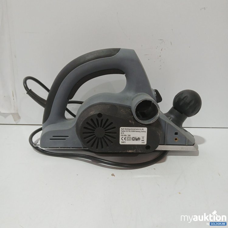 Artikel Nr. 976791 Artikel Nr. 976791: Saphir Elektischer Hobel tiefenverstellbar, E40015