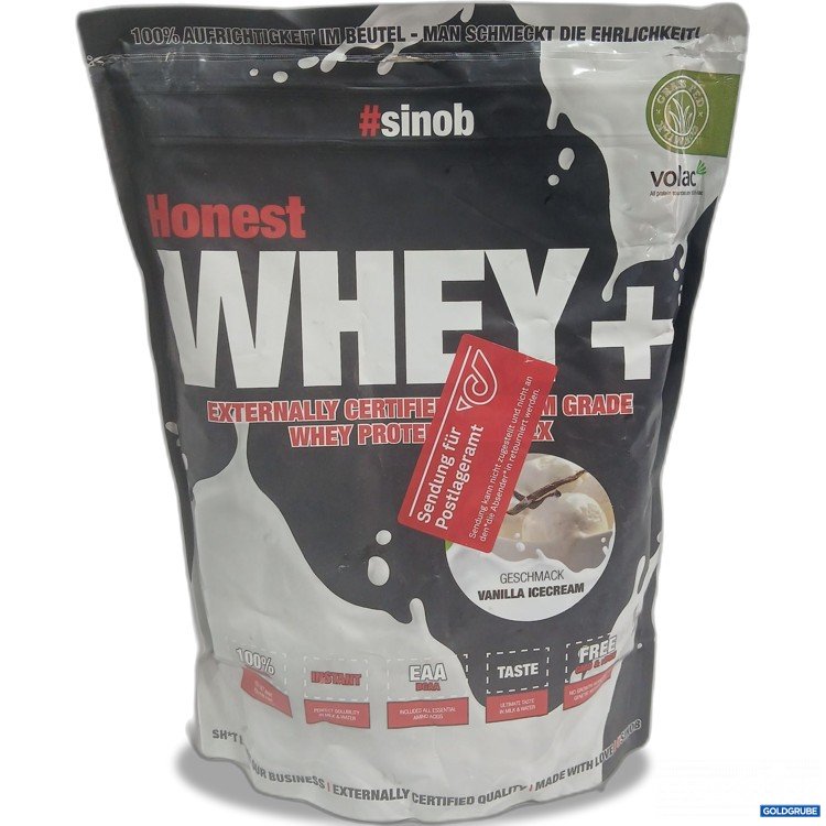 Artikel Nr. 977791 Artikel Nr. 977791: Honest Whey+ Externally Whey Protein Vanilla Icecream Geschmack 820g