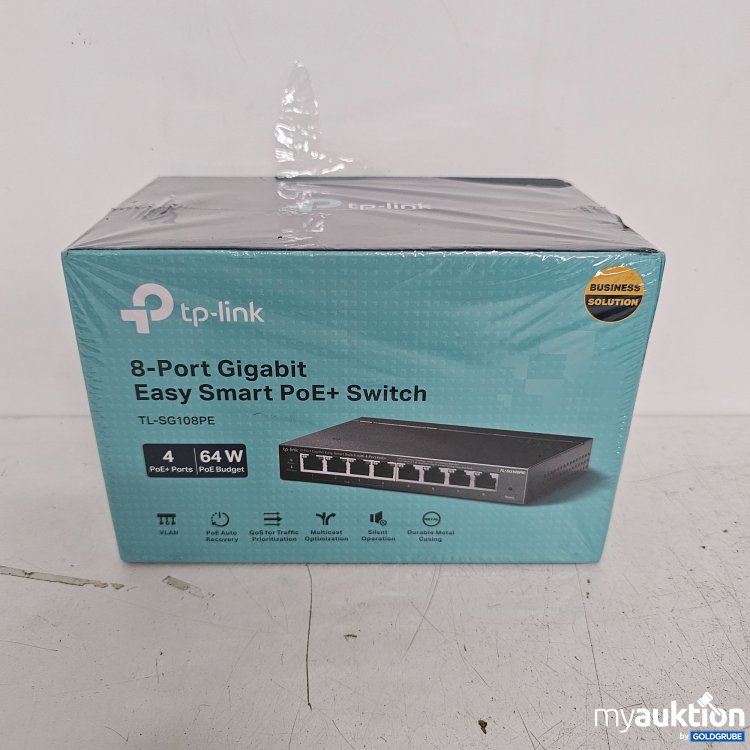 Artikel Nr. 398792 Artikel Nr. 398792: Tp-link 8-Port Gigabit Easy Smart PoE+Switch TL-SG108PE