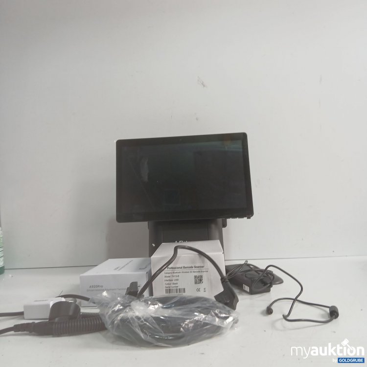 Artikel Nr. 447792: Flatpay Kassenmonitor + Smart mobile Payement Terminal + Barcode Scanner 