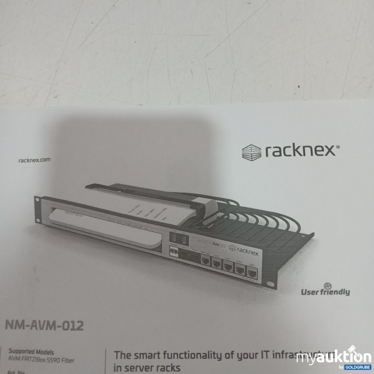 Artikel Nr. 461792: Racknex 19-Zoll-Rackmount-Kit NM-AVM-012 