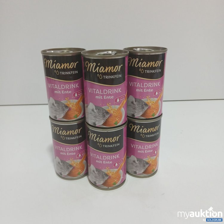 Artikel Nr. 834792: Miamor Vitaldrink mit Ente 6x135ml