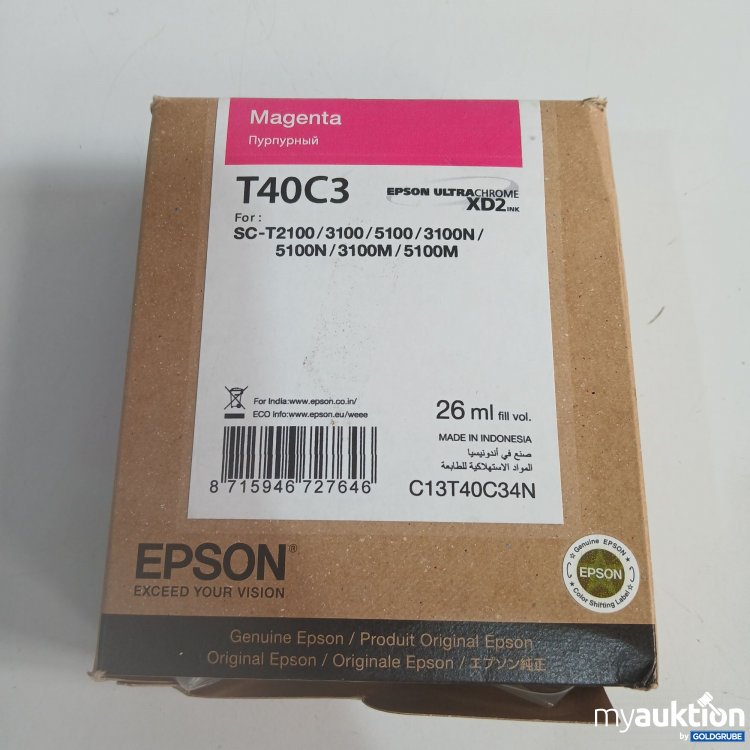 Artikel Nr. 861792: Epson Magenta T40C3 