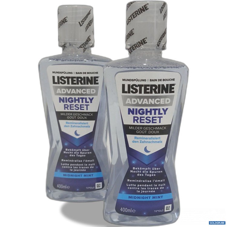 Artikel Nr. 885792: Listerine Advanced Nightly Reset Mundspülung Midnight Mint 400ml