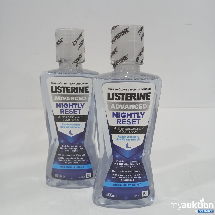 Artikel Nr. 885792: Listerine Advanced Nightly Reset Mundspülung Midnight Mint 400ml