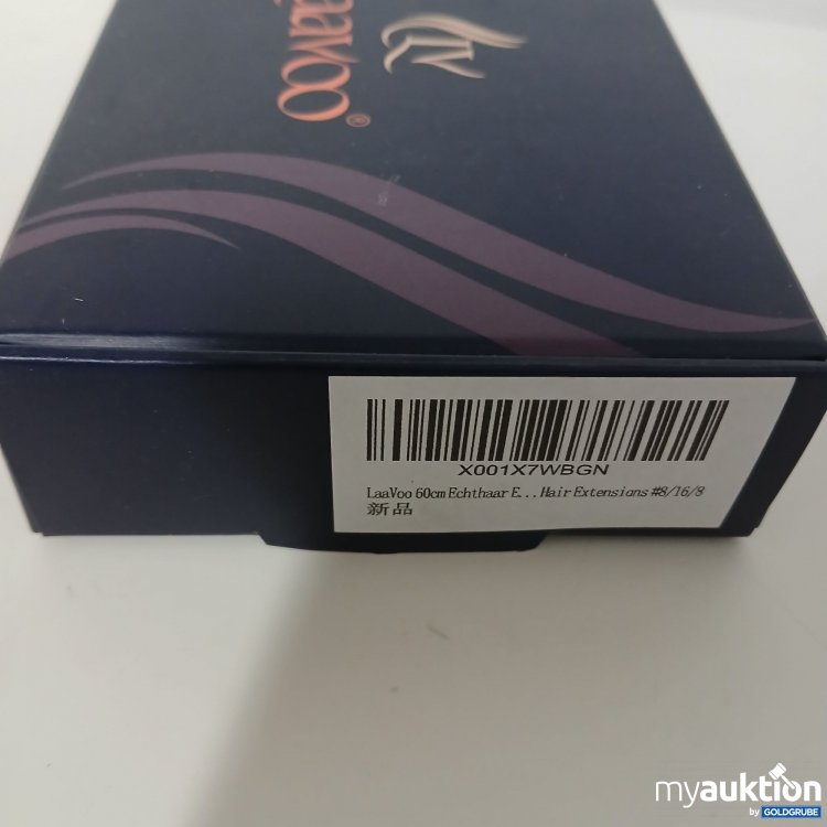 Artikel Nr. 897792: Laavoo 60 cm Echthaar Extenions Tape Ombre Braun  20stk 